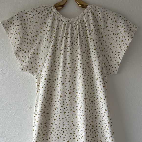 Soor Ploom Flutter Dress in Yellow Rosebud 10Y EUC - Picture 8 of 10